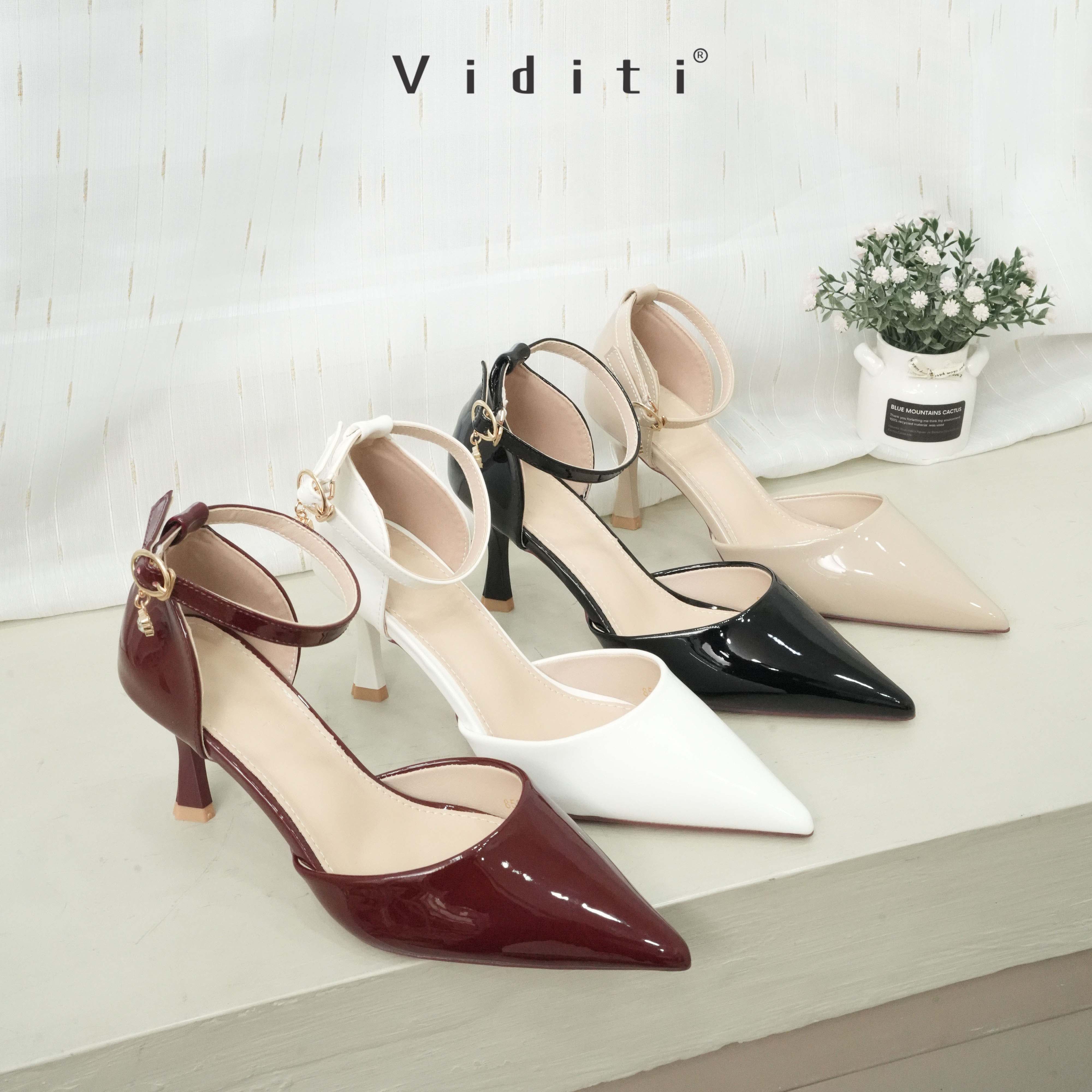 Viditi Julisa Heels 7cm | Shoes | Sepatu Import Wanita | Nikahan | Wisuda | Seserahan | Pesta