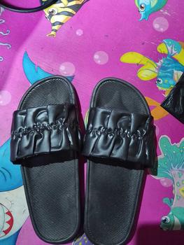 Product Review of [COD] Sandal Ruffle/ Sandal Musim Panas/ Sandal PVC/ Sandal Anti Slip from ** 0