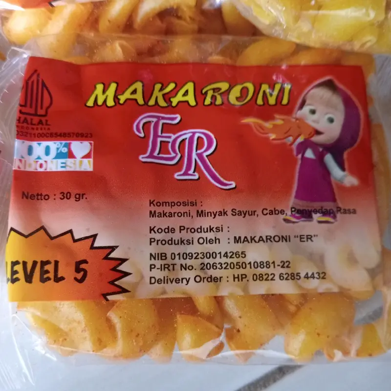 makaroni er marsha gurih pedas 1