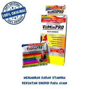 VITMINPRO 20 GRAM (1 SASET) - penambah darah stamina energi ayam
