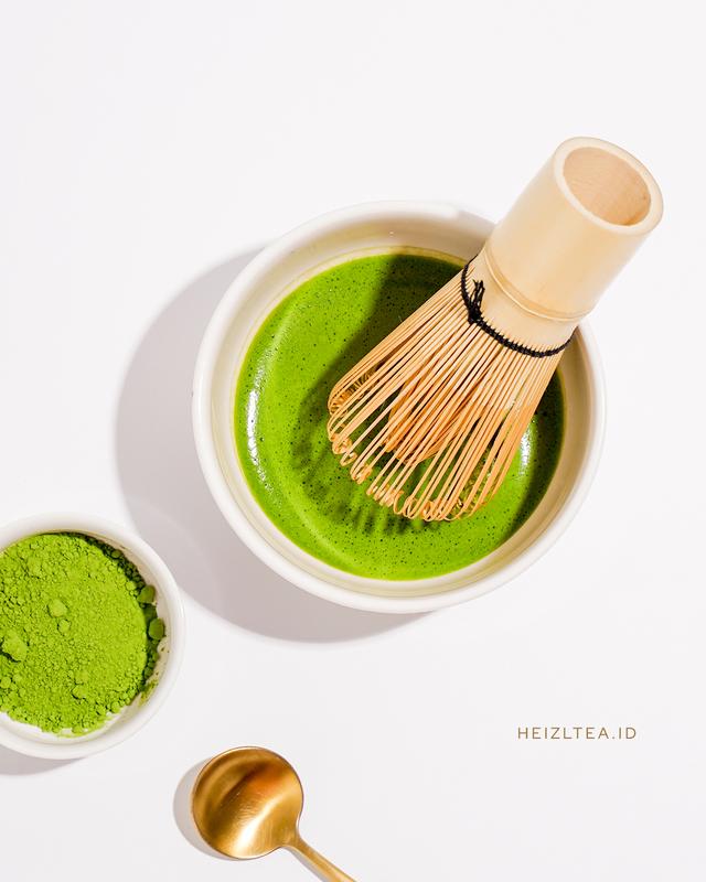HEIZL Matcha Japanese Green Tea Powder (  Bubuk Greentea Matcha) Teh Hijau Bubuk Pouch 50gr 6