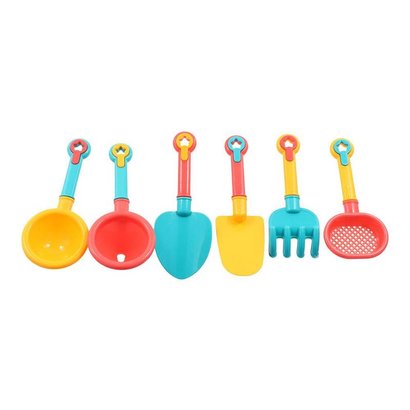 Product Introduction of 18Pcs/Set Travel Beach Toys Kids Beach Toys Set With Sand Rake Watering Can Bucket Shovels Rakes Models Play Tools 37