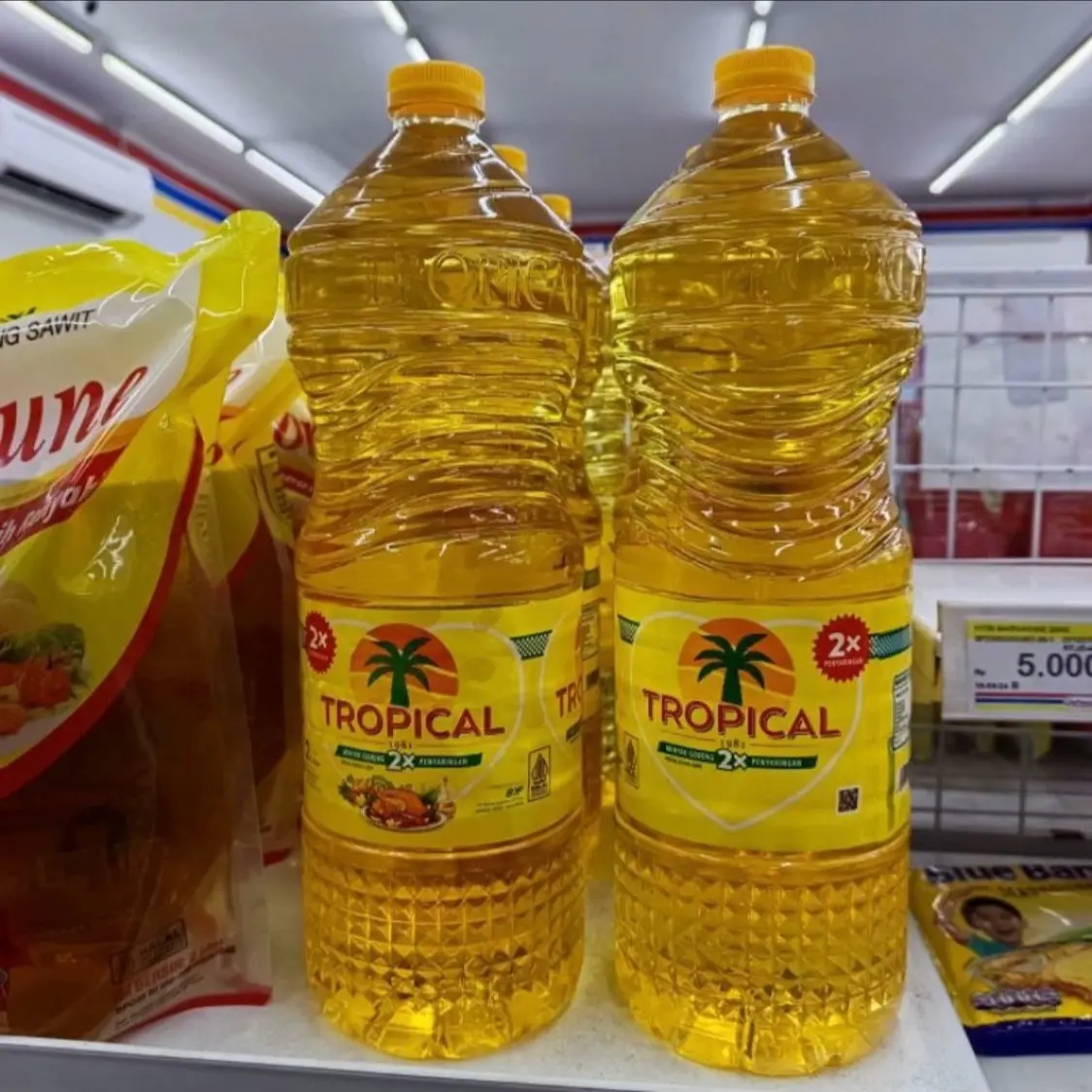 Minyak goreng tropical 2 liter botol