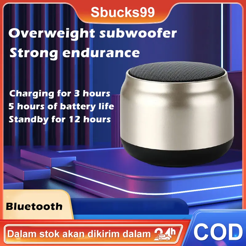 Speaker Bluetooth Mini Portable JBL-M1 Outdoor Desktop Wireless Audio System 0