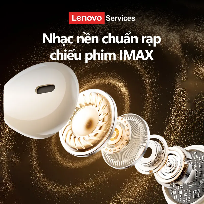 Tai nghe Lenovo LE201 Bluetooth ENC chống ồn, tai nghe thể thao và chơi game với thời lượng pin dài và chất lượng âm thanh độ nét cao | BigBuy360 - bigbuy360.vn