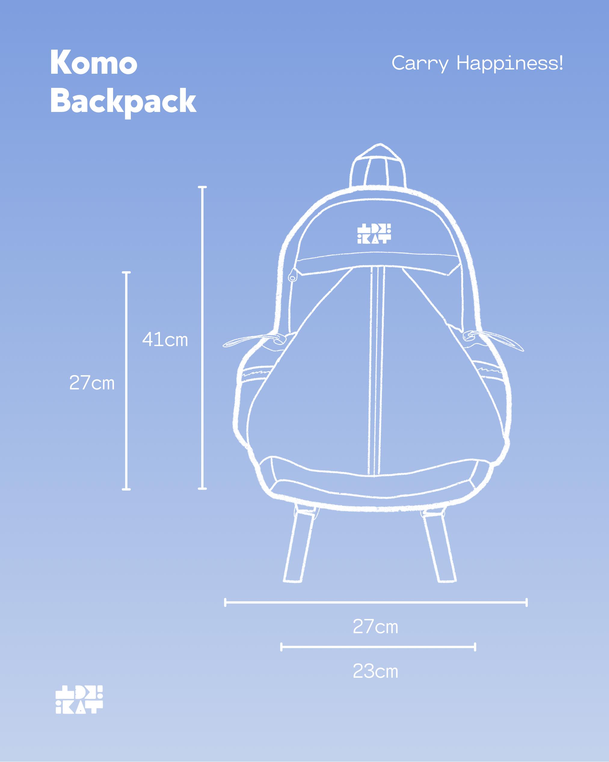 KOMO BACKPACK by Ikatiket KOMO BACKPACK by Ikatiket