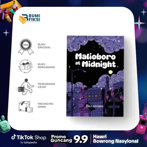 Ready Buku Novel Malioboro At Midnight by Skyphere - Soft Cover - Bumi Fiksi
