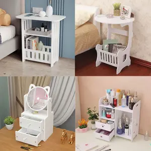 Meja Sudut Meja Kopi Meja Majalah Meja Samping Ranjang Meja Kotak Kecil Meja Tamu minimalis Rak Kosmetik Cermin Telinga Kucing