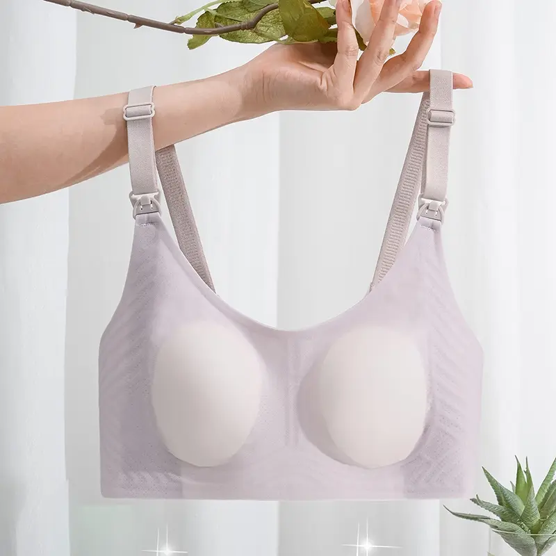 Bra Menyusui Tanpa Kawat Mulus Cup B/C Kait 3 Bra Sederhana Maternity 1