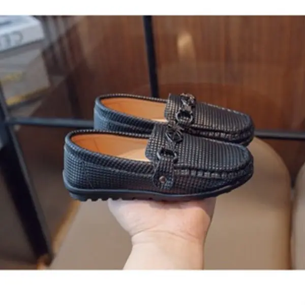 KFO52-Sepatu Anak Formal Laki Perempuan Unisex Loafer Vantofel 4