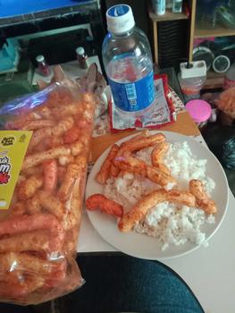 Product Review of Paket Gurilem & Kerupuk Mangkok Pedas isi 500 gram Food Snacks from k**n 2