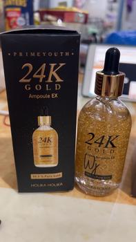 Product Review of [Holika Holika] NEW 24K Gold Ampoule ( Serum Wajah Emas) Kerutan Mencerahkan Vitamin Mengencangkan from J**5 1