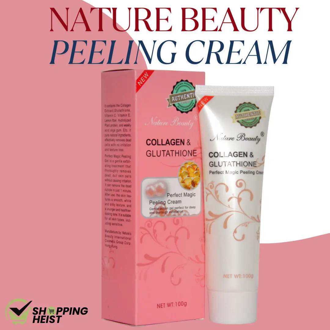 glutathione skin peeling Nature Beauty Collagen & Glutathione Peeling Cream - Perfect Magic Formula  for Skin Care - 100g Tube