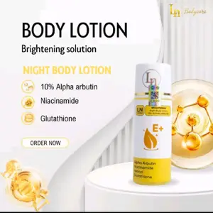 Lotion 10x whitening dosis++ LN ori ( malam saja ) - bpom night body lotion 100ml