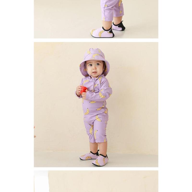 Product Introduction of Children's Boys and Girls Long Sleeve Sun Protection 1 7 Years Old Swimsuit Surfing Suit Infants Baby Swimming 29