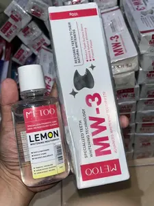 Paket hemat mouthwash dan pasta gigi metoo 100gr