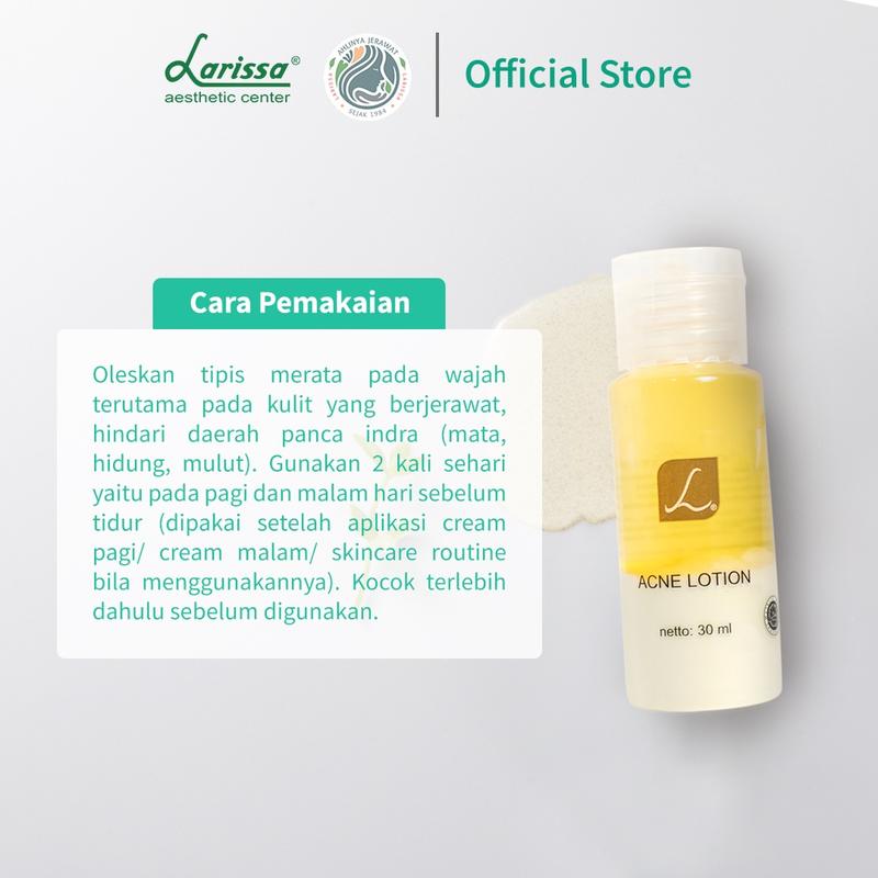 ACNE LOTION (ANTI JERAWAT) LARISSA 3