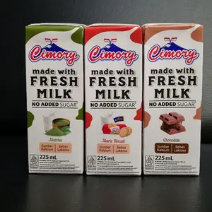 Susu Cimory No Added Sugar 225ml 3 pcs marie biscuit ,Chocolate, dan Matcha