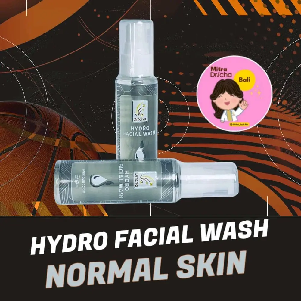 Hydro Facial Wash untuk kulit kering normal sensitif