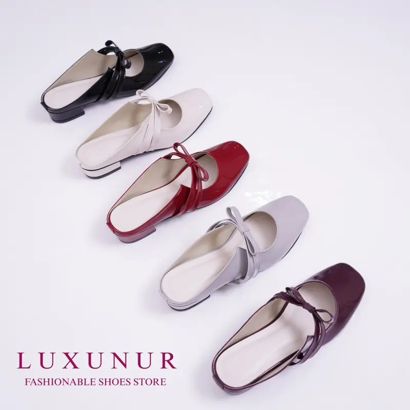 Sandal  wanita hils - Syaqila LUXUNUR wanita hak tahu  santai nyaman 0