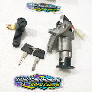 KUNCI KONTAK SET JUPITER MX,MX LAMA,MX OLD PLUS KUNCI JOK BELAKANG KOMPLIT