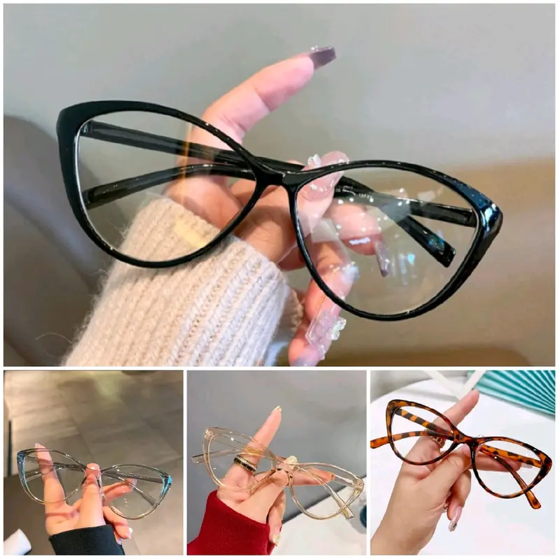 Kacamata wanita Trend Terbaru Cat eye   Eyewear Frame Lensa 3