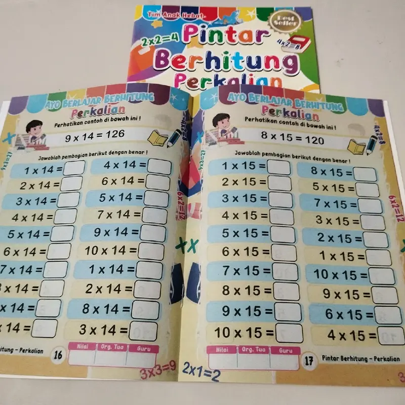 Buku Anak - Pandai Berhitung / Pintar Berhitung Penjumlahan, Pengurangan, Perkalian, Pembagian - Anak Hebat 3