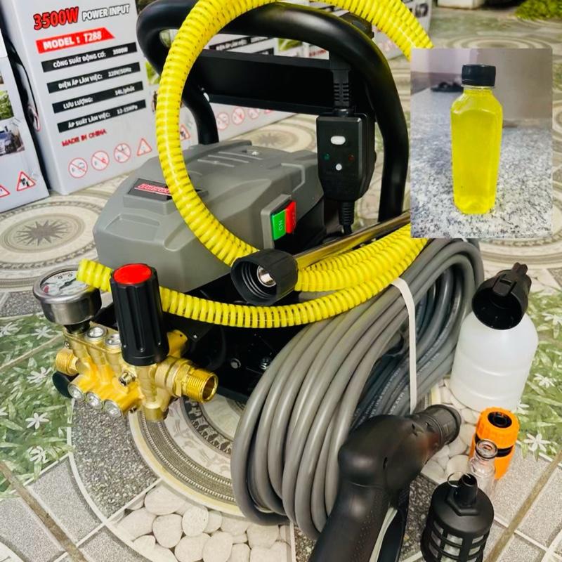 BOSCOM Máy Rửa Xe T288 3500W Có CB Chống Giật Bảo Hành 24 Tháng Công Suất 3500W Model T288
