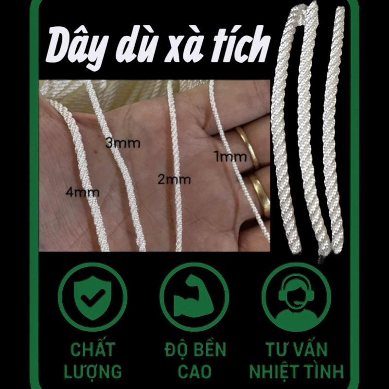 Dây thả diều, cau cá, dây xà tích. Dai bền chất lượng