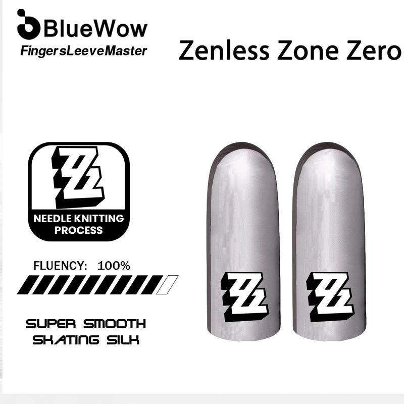  BlueWow Mihoyo - Găng tay ngón tay ZZZ Zenless Zone Zero để chơi game ngón tay cái chống mồ hôi PUBG 