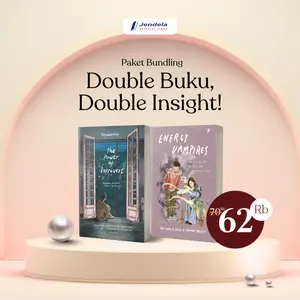 Buku Paket Bundling Double Buku, Double Insight  The Power of Introvert & Energy Vampires Buku Self Improvement  - Jendela