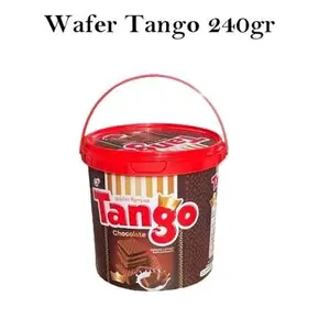 Tango Chocolate - Snack Makanan Ringan Wafer Tango 240gr Rasa Cokelat Lezat