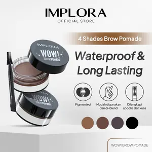 Implora Wow Brow Pomade | Eyebrow Pomade | Spoolie dan Kuas Alis