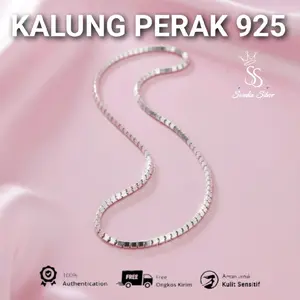 Kalung Perak Milano Silver, Logam Mulia Perak 925
