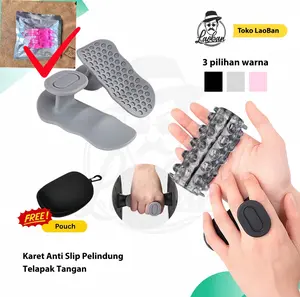 Karet Silicone Anti Slip Pelindung Telapak Tangan Angkat Beban | Silicone GYM Grip Fitness Grip Palm Protection | Weight Lifting Gym Fitness