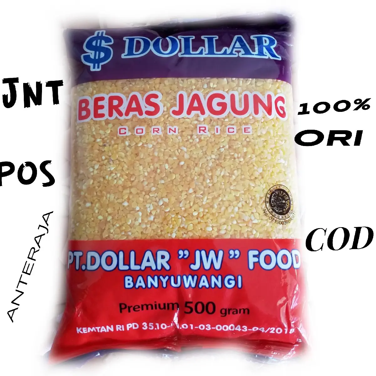 Beras Jagung Dollar Beras Jagung Diet 1 Kg Rice