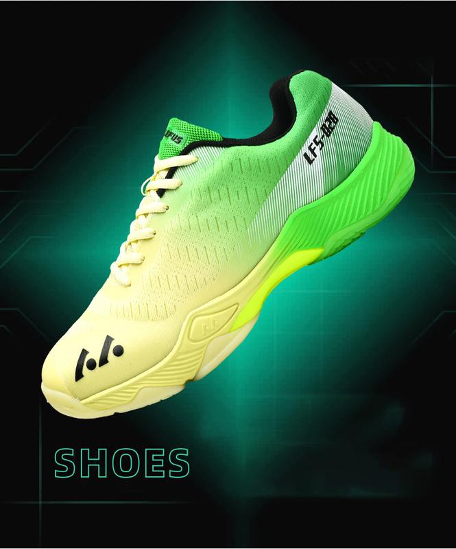 Product Introduction of New Original LEFUS Men Women Badminton Tennis Shoes for Women Pickleball Shoes Squash Volleyball Lace-up Sneakers for Indoor Outdoor Court Training Cushioning Table Tennis Sneakers 6