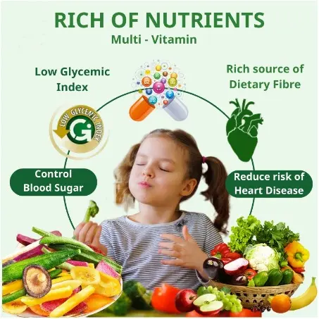 [HALAL] Campuran campuran buah makanan ringan kering Mix Vegetables Okra kualitas tinggiKeropok Sayuran Kering Kering snacks(Fast delivery of local inventory) 1