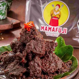Mama Fuji - Rendang Padang Asli 700Gr (Ukuran Besar 10 Potong) Terbatas
