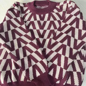 Sweater Rajut Premium Lengan Panjang 1-5 Tahun - Motif V Unisex