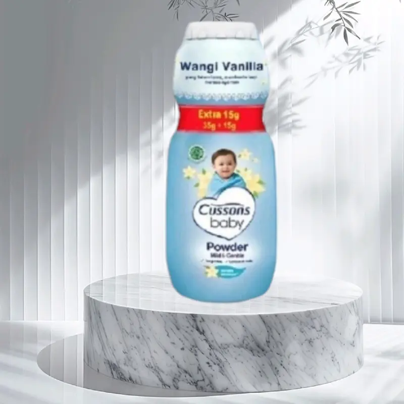 Bedak Bayi Cussons Ukuran 50 Gram, 100 Gram, 150 Gram Powder Kulit 3