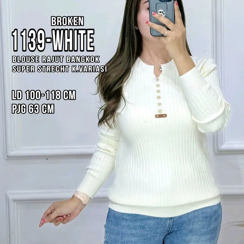 1139 BLOUSE RAJUT BANGKOK HALUS 3