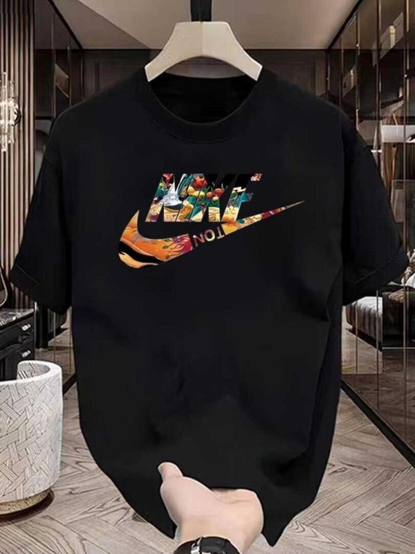 Design Trendy Style Chic Summer 100% Cotton High Quality Body T- shirt Thick Round Neck Unisex starboy kaos 1