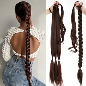 Rambut Kepang Hair Extension Rambut Sambung Rambut Palsu Extension Kepang Panjang