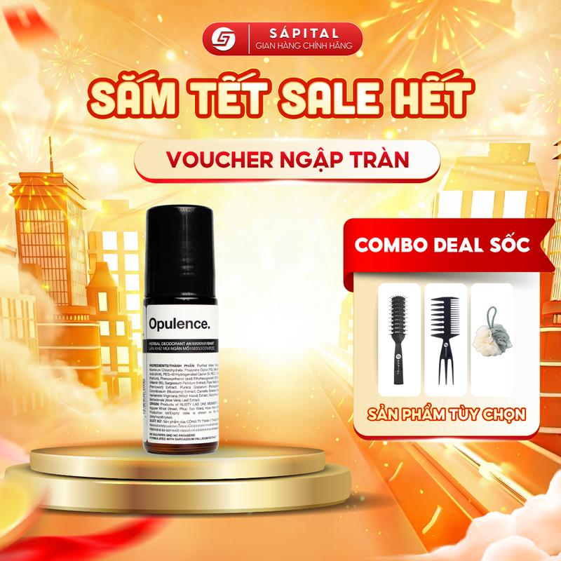 Lăn khử mùi ngăn mồ hôi Opulence Rusty Lab | Hỗ trợ giảm mùi và thông thoáng cho da - Dưỡng ẩm