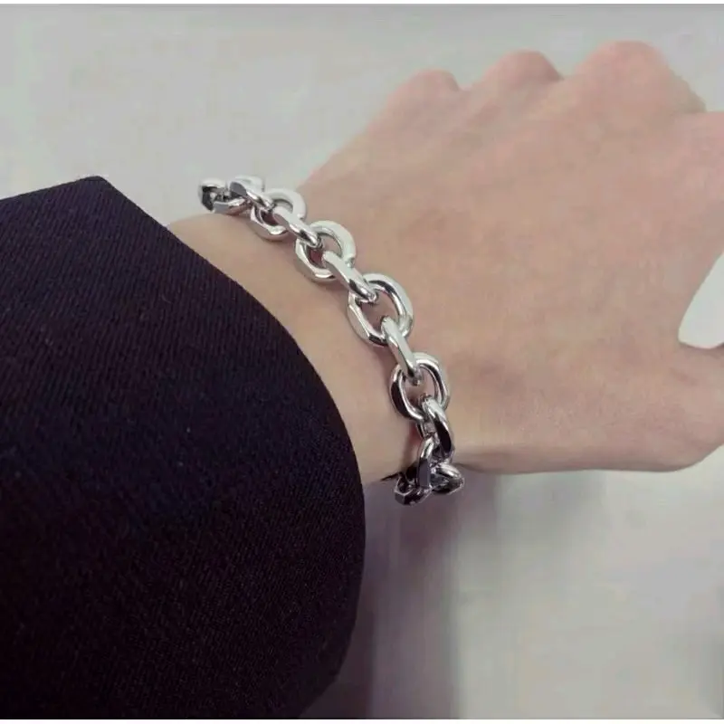 Gelang Rantai Titanium Anti Karat dan Tidak Luntur 3