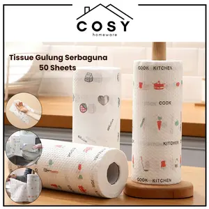 COSY Tisue Gulung Minyak Dapur Serbaguna/ Tisue Multifungsi / Tisue Serap Tisue Dapur/ Roller Perlak Dapur
