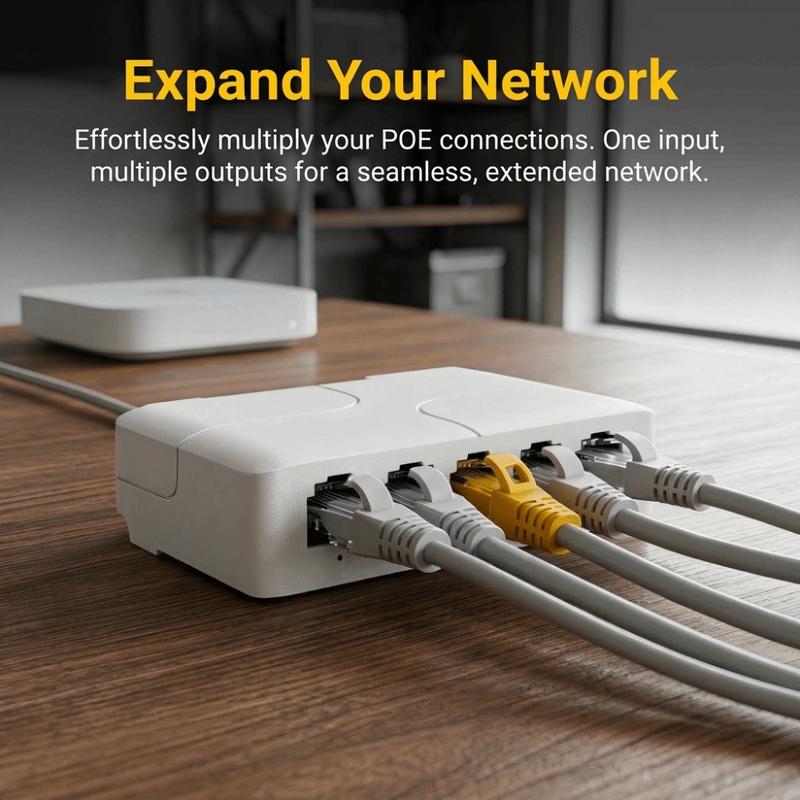 IEEE802.3af/at/bt Cổng 4 Bộ mở rộng PoE Công nghiệp Gigabit Bộ lặp tín hiệu…