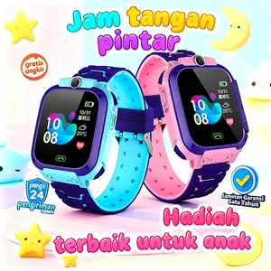 SmartWatch GPS SOS LBS SIM panggilan suara Multifungsi Jam Tangan Pintar Menonton  Camera IP67 waterproof Children's Smart Watch
