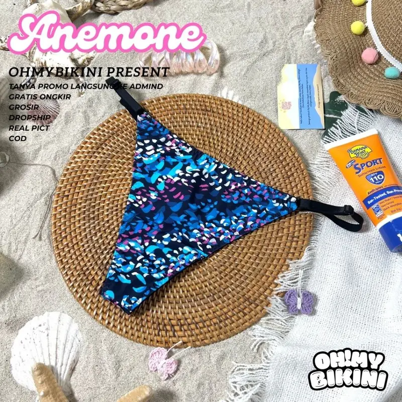 ANEMONE G-STRING adjuastable| Gstring | Thong Pants | celana dalam | wanita | hadiah | hadiah lucu | sexy | murah 0